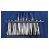 13 Deep Well Standard Sockets