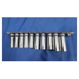 SNAP-On Deep Well Socket Set(1 missing)