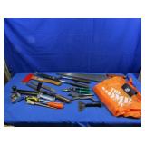 Hedge Clippers, Hand Saw, Screwdrivers&more