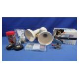 2 OUtdoor LIght Fixtures,1 Bulb 50W