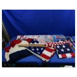 American Flags,Variety Of Sizes,Some w/Poles