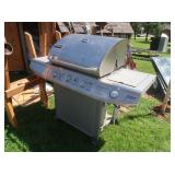 Charmglow Propane Gas Grill w/Tank-56.25x22x46.5"