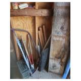 Corner Contents-Bow Saw,Concrete Form Ties&more