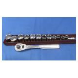 Craftsman 3/8" Drive Socket Wrench&Sockets