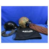 Raider Motorcycle Half Helmet & Camo Open-face
