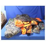 Lg. Lot Camo, Blaze Orange&more