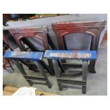 2 Ironhorse Saw Horses 27x20"&2-22" Saw Horses