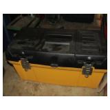 Plastic Tool Box w/Contents-Ratchet