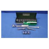 S-K Tools 1/4" Drive Socket Set w/Ratchet