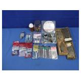 Misc Hinges,NIP Toggle Bolts,S.S. Washers&more