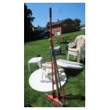 Hand Tamper,Rake&Push Broom