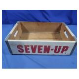Wooden Seven-Up Crate 18x11.75x5.75"