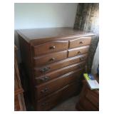Wooden Chest of Drawers-42.5"