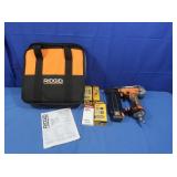 NIP Ridgid 18ga Brad Nailer w/CAse&3 Bxes of