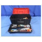 Craftsman Plastic Tool Box 17" w/contents - Ass