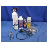 Kiddie Dry Chemical Fire Extinguisher, WD-40,