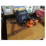 B&D Electric Hedge Trimmer,Coleman Propane