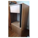 Wooden Desk w/Slide-out Tray-53.5x23.5x289"