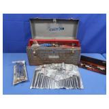 Megtal Toolbox 18x9x8" plus Contents,Open Ended