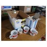Vintage Ceramic Campbell Soup Bowl&Mugs