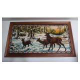 Framed VelveteenTapestry 39x22"