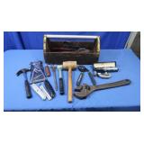 Homemade Tool Box w/sm. Claw Hammer,Utility