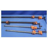 2-24"&1-32"Adj Pipe Bar Clamps&1-56"