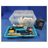 Plastic Toolbox 16" w/contents-sm