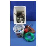 Misc Teflon Tape Rolls,sm. Oil Can&more