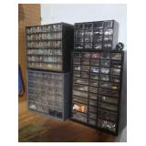 Hardware Storage Cabinets 12x7x11.5, 12x6x11,