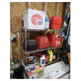 Metal Shelving Unit-35.5x13.5x54.5"