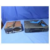 Vtg. Bearcat 8 Scanner(Turns On),Admiral VCR