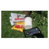 Bags of Garden Soil,2 Trellis