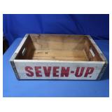 Vtg. 7Up Crate 1812x6