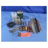 Metal Files, Drill Bits, Lg Hooks&more