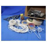Cast Iron Shelf Brackets,Rope,Masking Tape&more