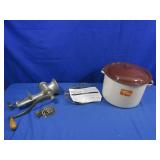 Vintage Cast Iron Tabletop Food Grinder,Vintage