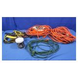 2 Large Ext.Cords&Set of Jumper Cables