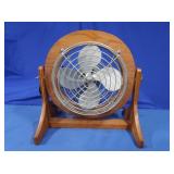 Wood Framed Small Fan 13" (Works)