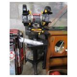Ryobi 6" Bench Grinder On Wheeled Stand, 48"H