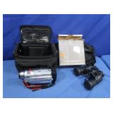 MIghty Rock Binoculars w/Case&JVC 600X Vintage