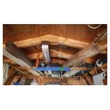 Rafter Contents-Flag Pole,CArpet Pc&more