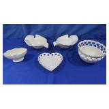 Asst Lenox Candy Dishes