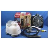 HOme TouchPerfect Steramer&Portable Fan
