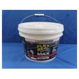 New 2.5 Gallon Bucket Of White Liquid Flex Seal
