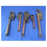 4 Pipe Wrenches