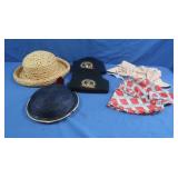 2 Obama Inauguration Hats,Womens Straw