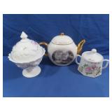 Thomas Kinkade "Home Is Where The Heart Is" Tea