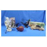 Avon Pheasant After Shave Decanter,NIB Vintage