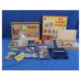 Games,Floor Puzzle,Pictionary,Dominoes
